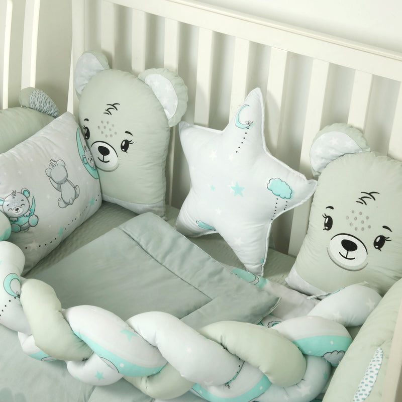 Moon & Bear Cot Set