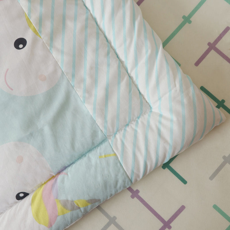 Rainbow Unicorn Baby Comforter Set