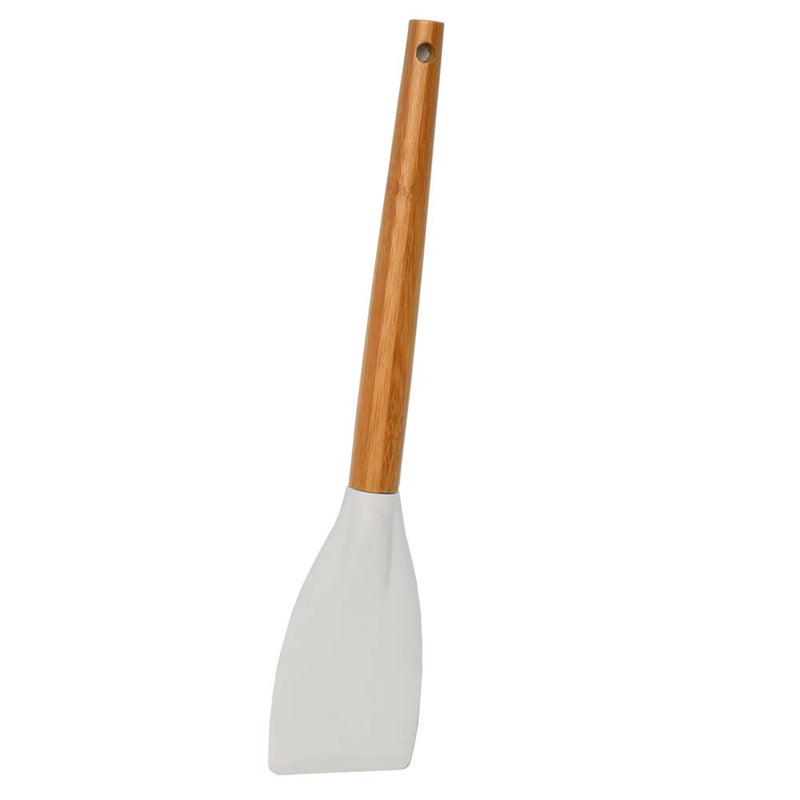 Best  Bamboo Wood Silicone Serving  Spoon (4410336444525)