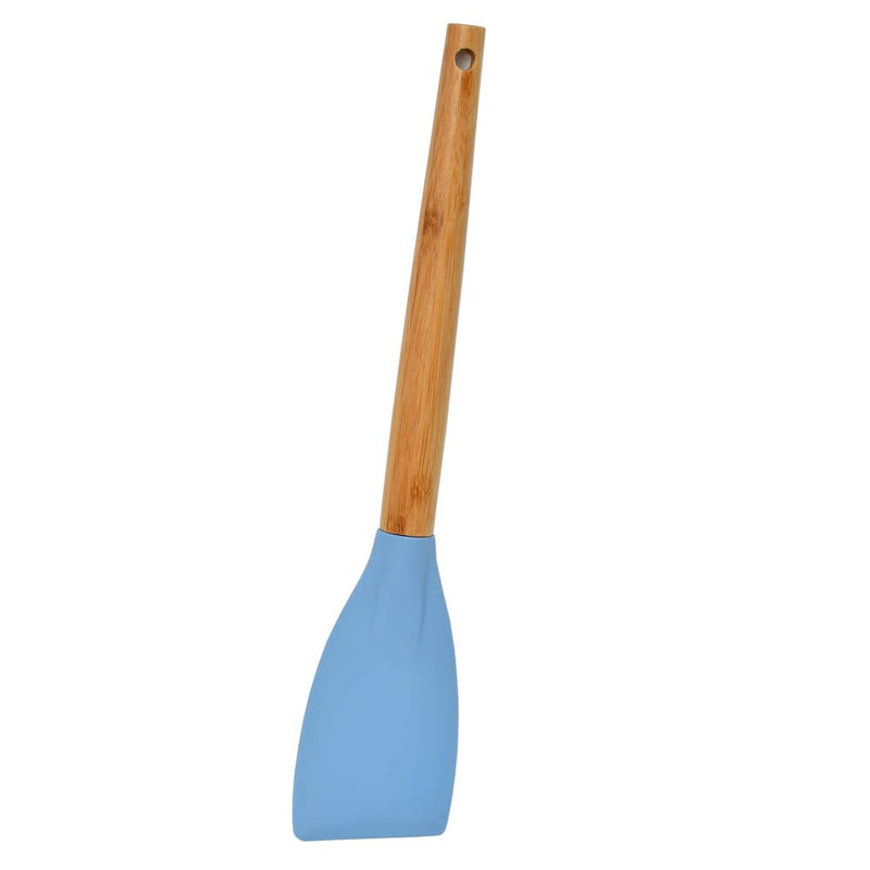 Best  Bamboo Wood Silicone Serving  Spoon (4410336444525)