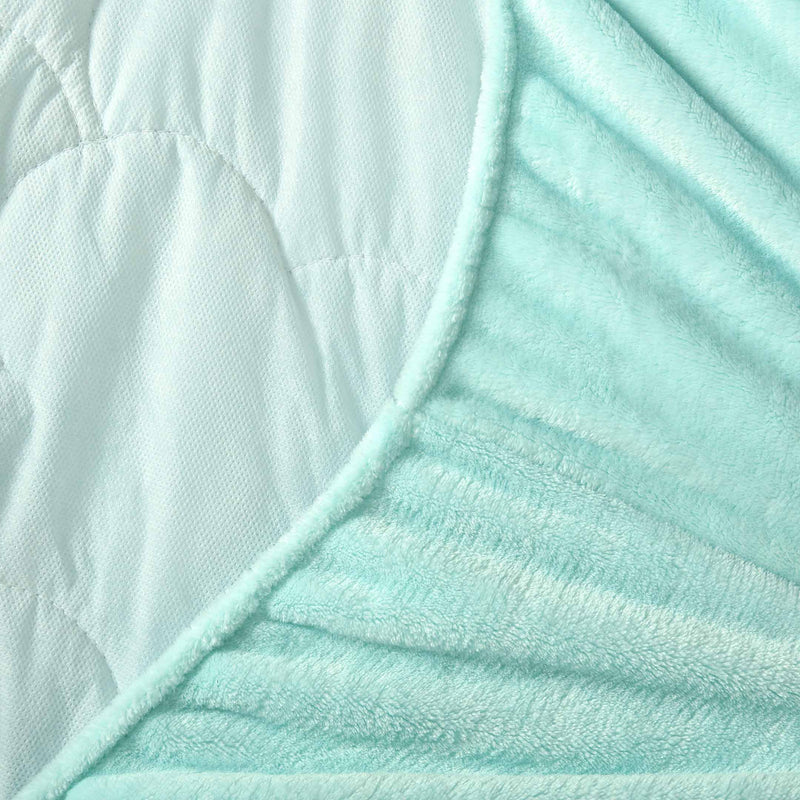 Plush Quilted Fleece Fitted Sheet