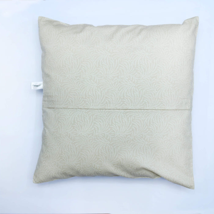 skin flowers zip cushion