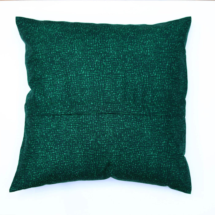 bed rock green zip cushion