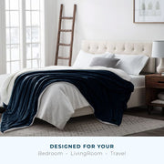 grey ultrasoft sherpa blanket