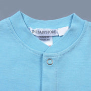 simple style solid color baby romper