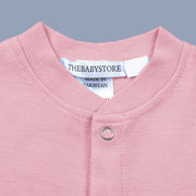 simple style solid color baby romper