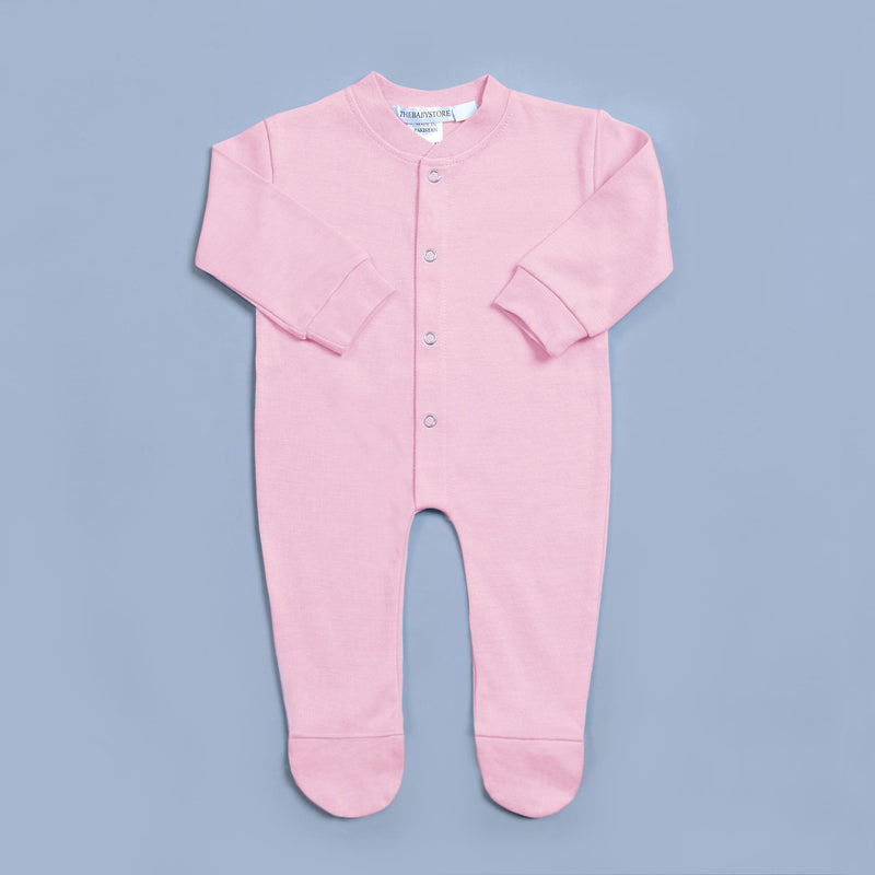 simple style solid color baby romper