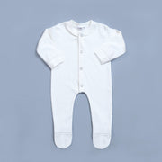 simple style solid color baby romper