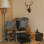 lush velvet stripes cushion cover set bundle of 5
