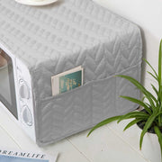 ultrasonic microwave oven cover silver