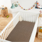 bedrock brown mattress protector fitted
